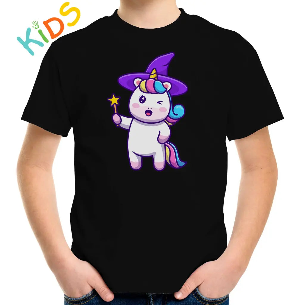 Unicorn Witch Kids T-shirt - Tshirtpark.com