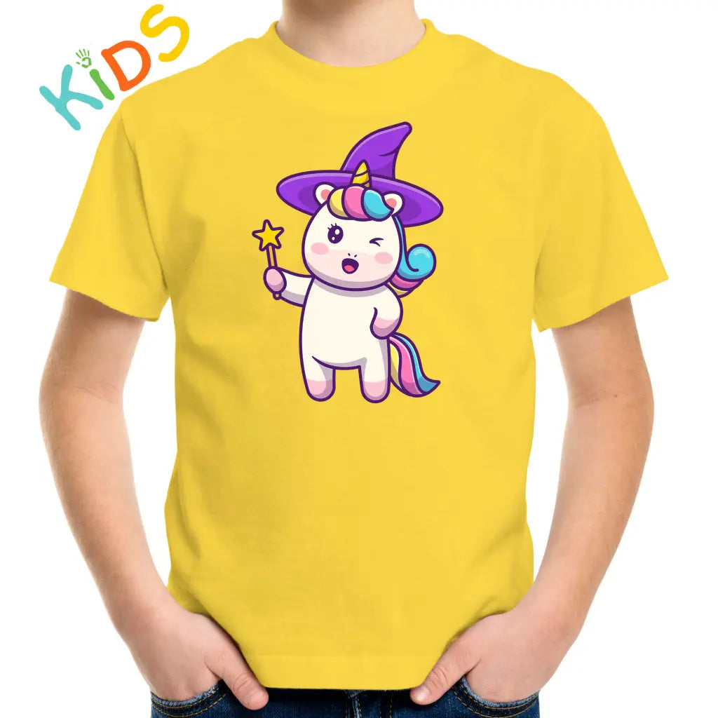 Unicorn Witch Kids T-shirt - Tshirtpark.com