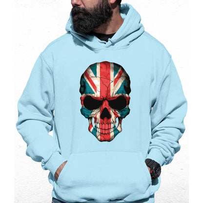 Union Jack Skull Colour Hoodie - Tshirtpark.com