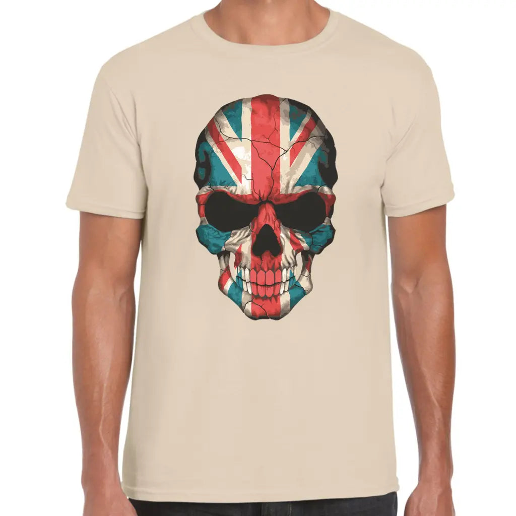 Union Jack Skull T-Shirt - Tshirtpark.com