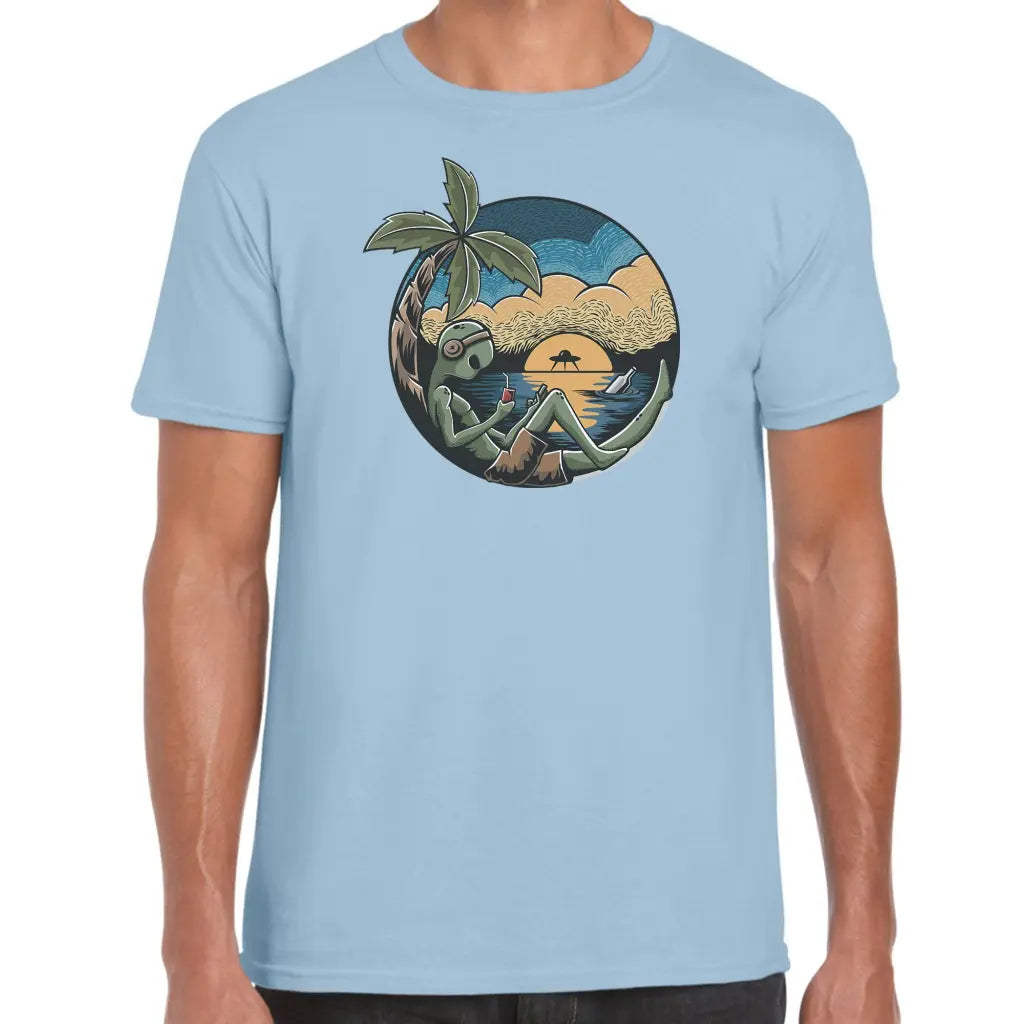 Vacation Ufo T-Shirt - Tshirtpark.com