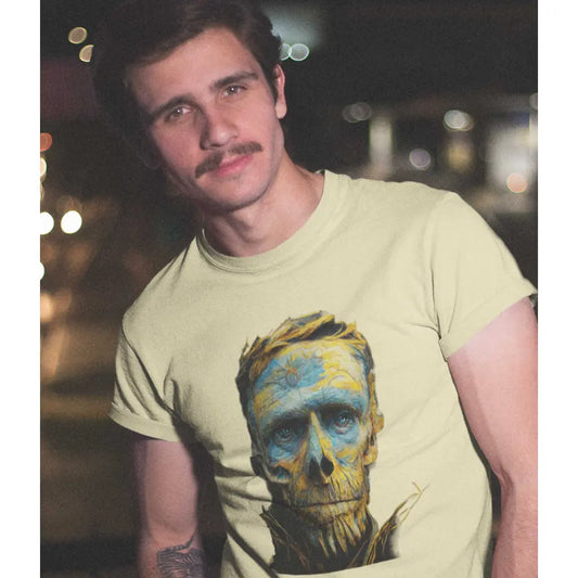 Van Gogh Skull T-Shirt - Tshirtpark.com