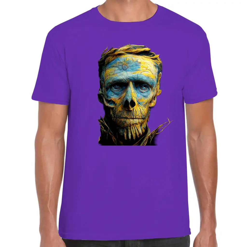 Van Gogh Skull T-Shirt - Tshirtpark.com