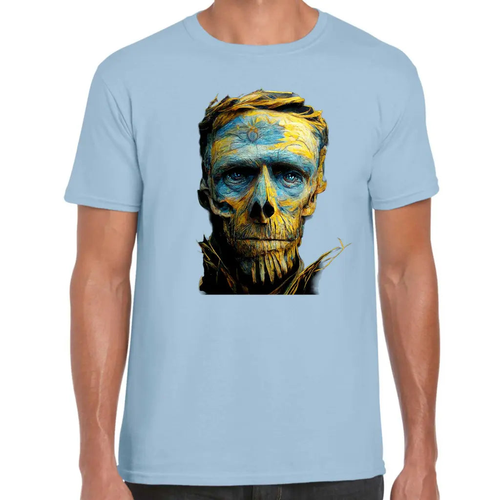 Van Gogh Skull T-Shirt - Tshirtpark.com