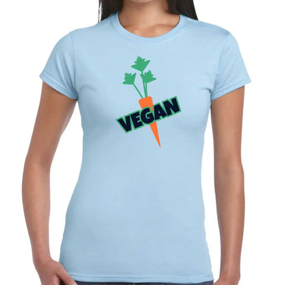 Vegan Carrot Ladies T-shirt - Tshirtpark.com