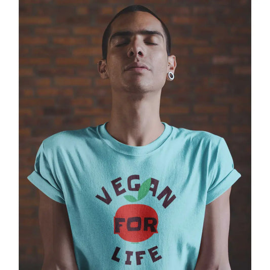 Vegan For Life T-Shirt - Tshirtpark.com