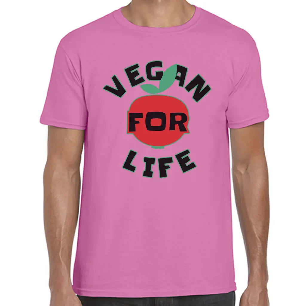 Vegan For Life T-Shirt - Tshirtpark.com