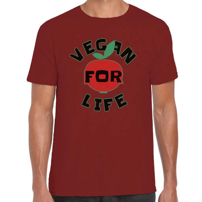 Vegan For Life T-Shirt - Tshirtpark.com