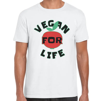 Vegan For Life T-Shirt - Tshirtpark.com