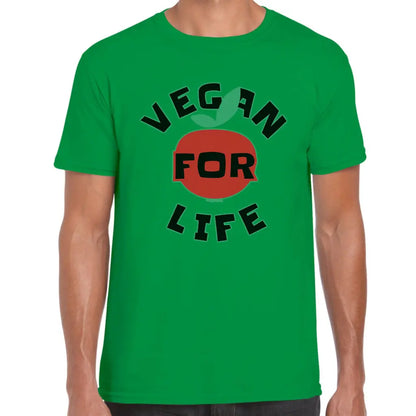 Vegan For Life T-Shirt - Tshirtpark.com