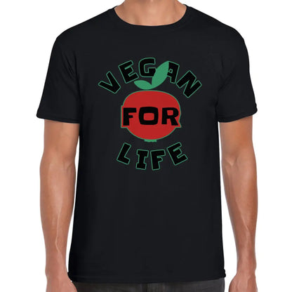 Vegan For Life T-Shirt - Tshirtpark.com