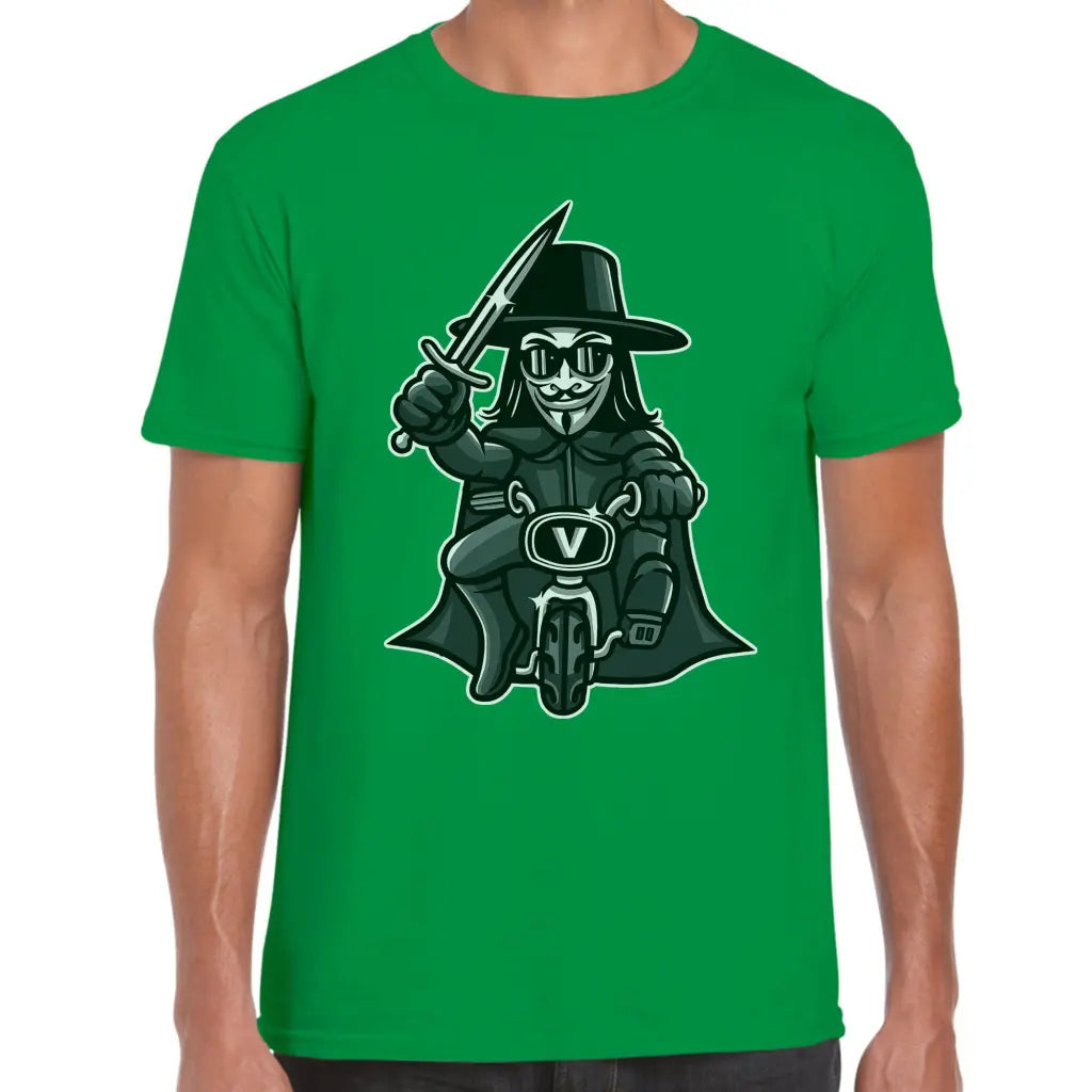 Vendetta Biker T-Shirt - Tshirtpark.com