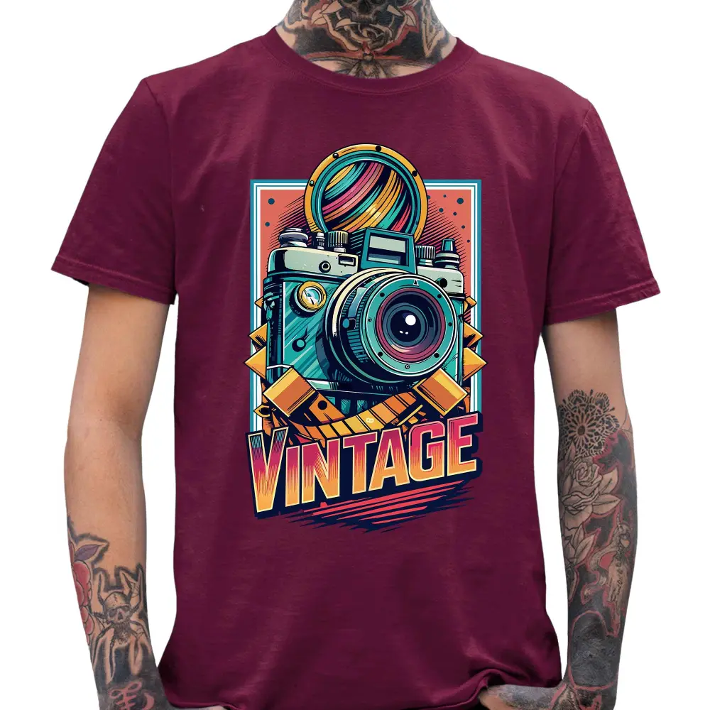 Vintage Camera T-Shirt - Tshirtpark.com