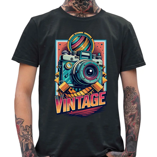 Vintage Camera T-Shirt - Tshirtpark.com