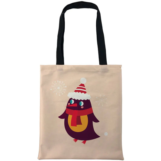 Vintage Christmas Penguin Bags - Tshirtpark.com