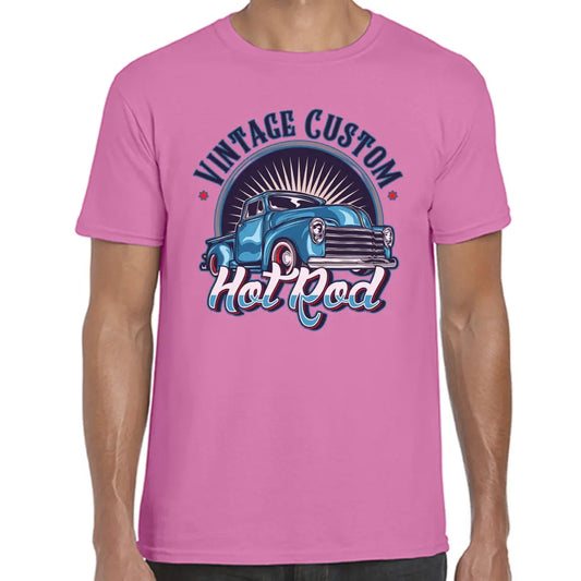 VIntage Custom HotRod Blue T-Shirt - Tshirtpark.com