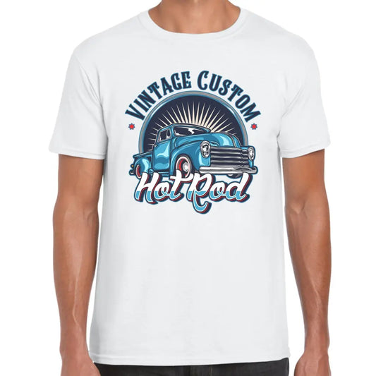 VIntage Custom HotRod Blue T-Shirt - Tshirtpark.com