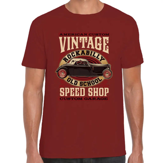 Vintage Speed Shop T-Shirt - Tshirtpark.com