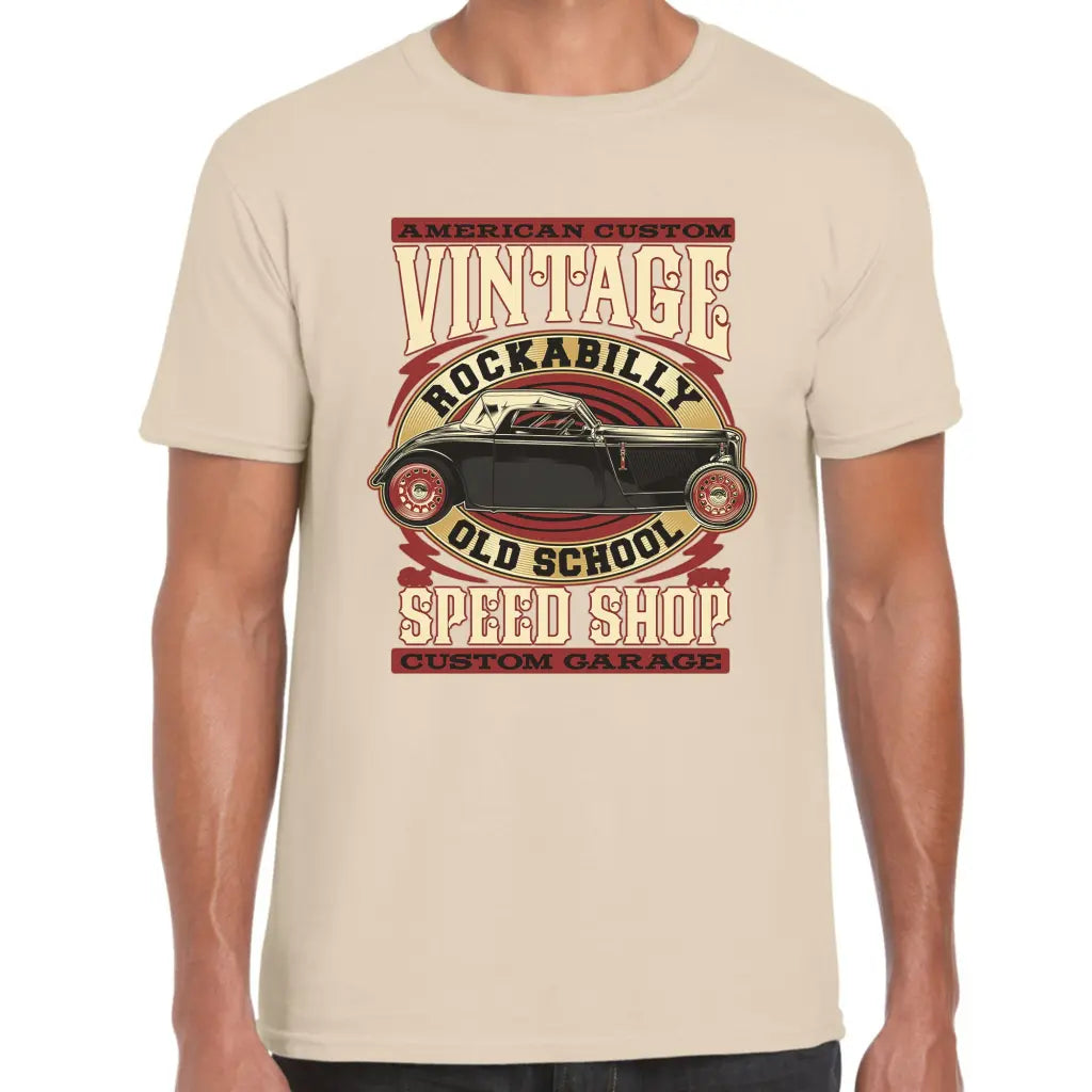 Vintage Speed Shop T-Shirt - Tshirtpark.com