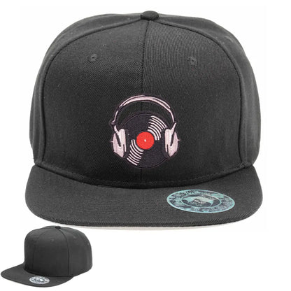 Vinyl Headphones Cap - Tshirtpark.com