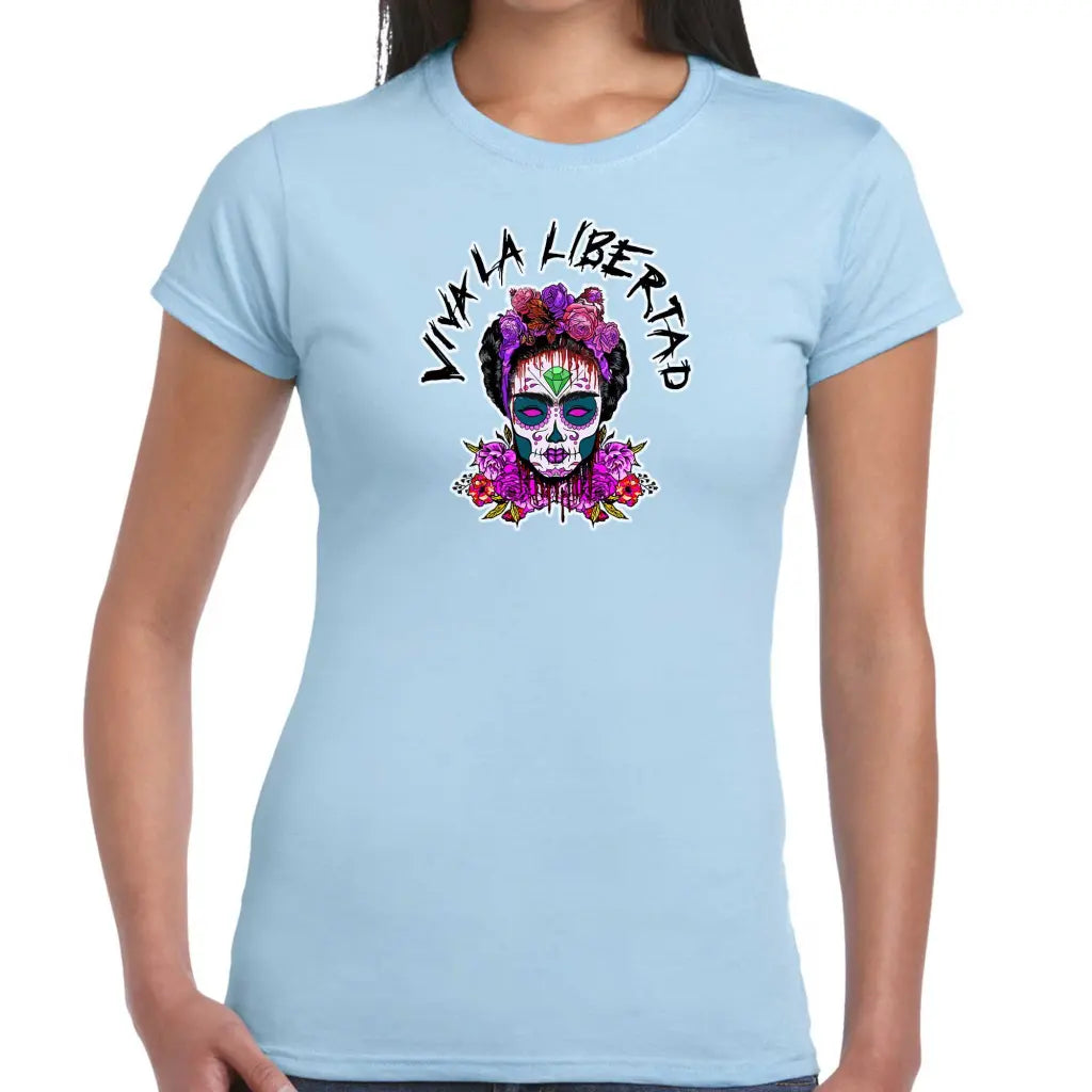 Viva La Libertad Ladies T-shirt - Tshirtpark.com