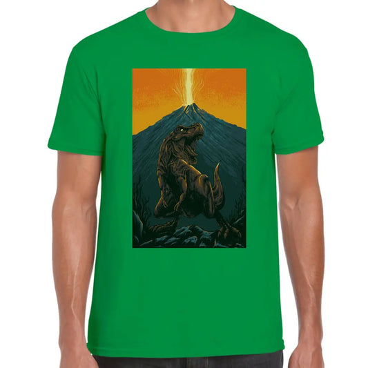 Volcano T-Rex T-Shirt - Tshirtpark.com