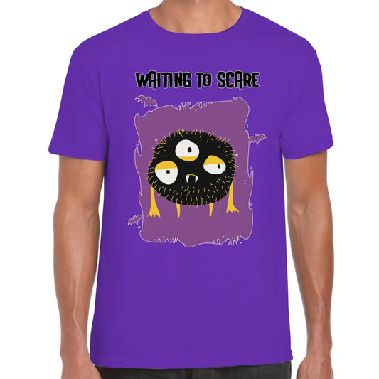 Waiting To Scare T-Shirt - Tshirtpark.com