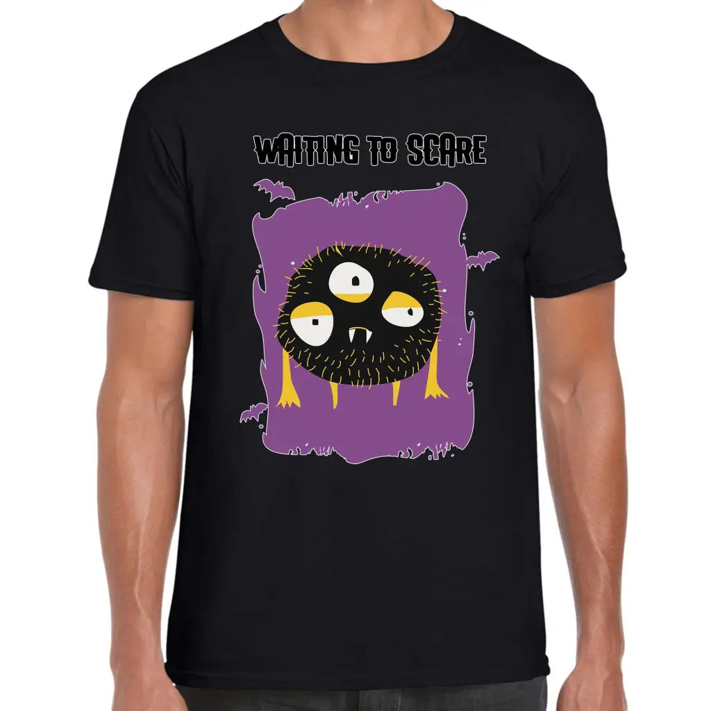 Waiting To Scare T-Shirt - Tshirtpark.com