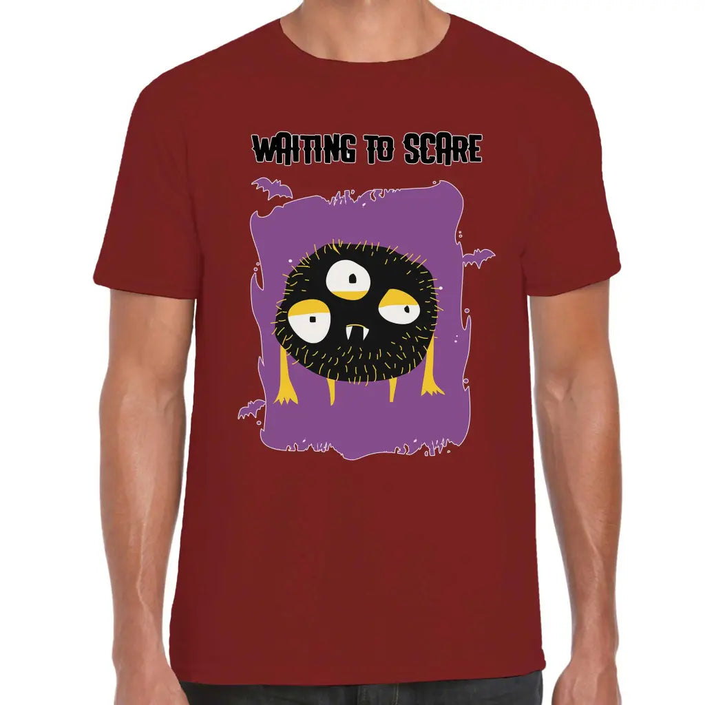 Waiting To Scare T-Shirt - Tshirtpark.com