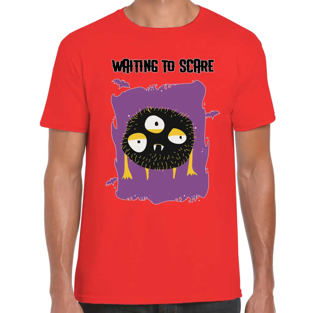 Waiting To Scare T-Shirt - Tshirtpark.com