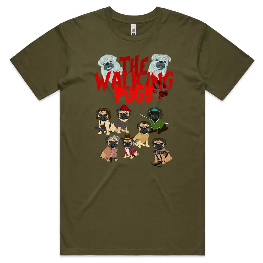 Walking Pug T-Shirt - Tshirtpark.com