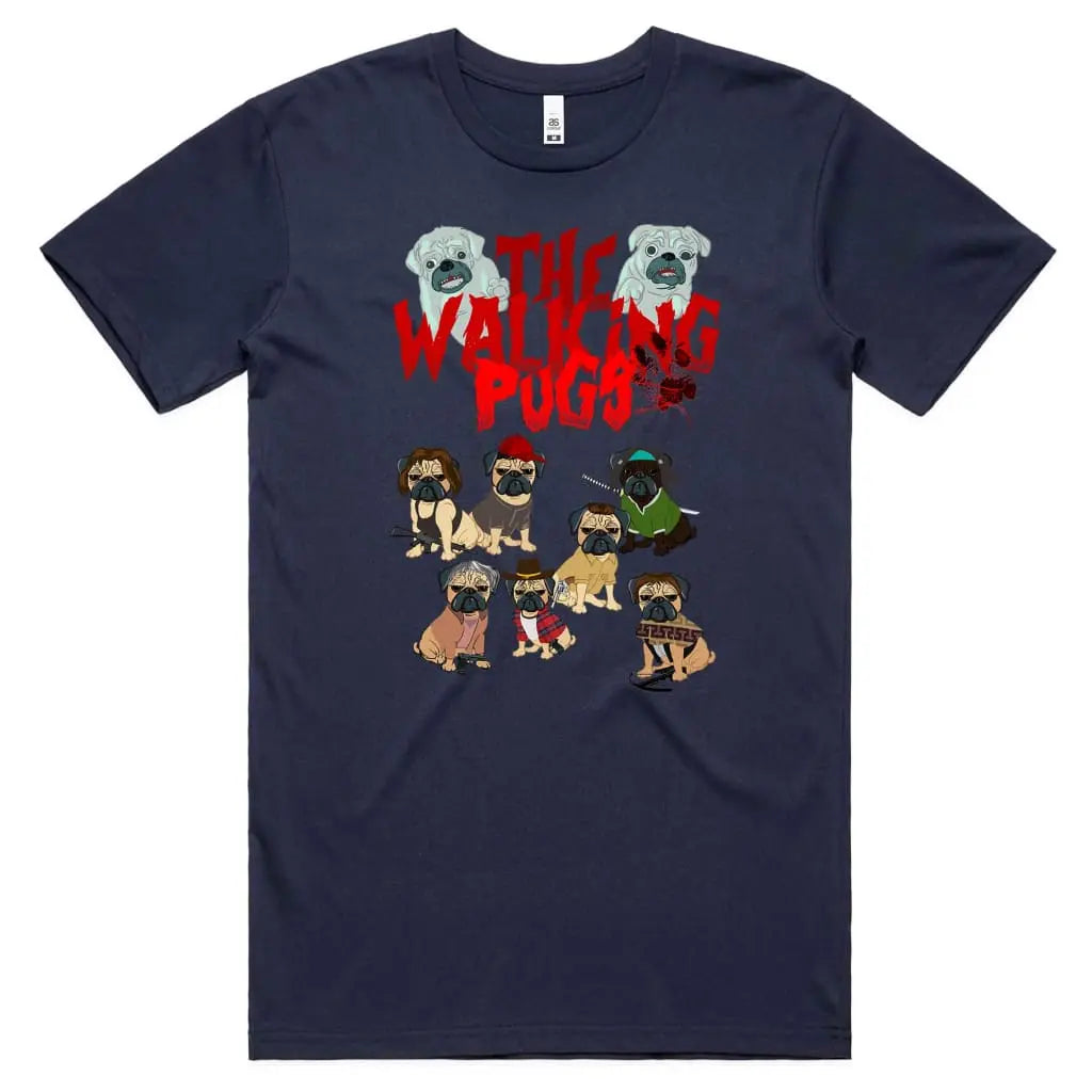 Walking Pug T-Shirt - Tshirtpark.com