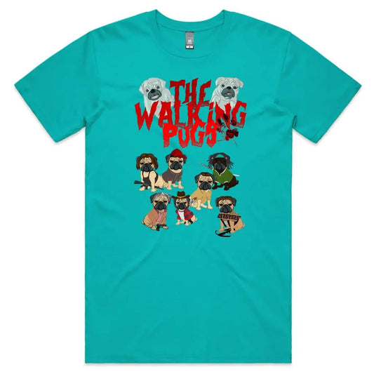 Walking Pug T-Shirt - Tshirtpark.com