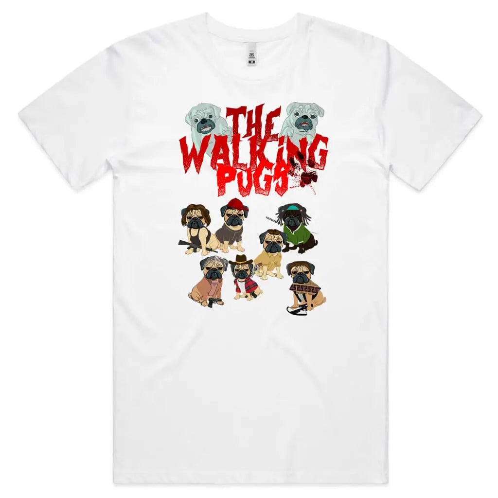 Walking Pug T-Shirt - Tshirtpark.com