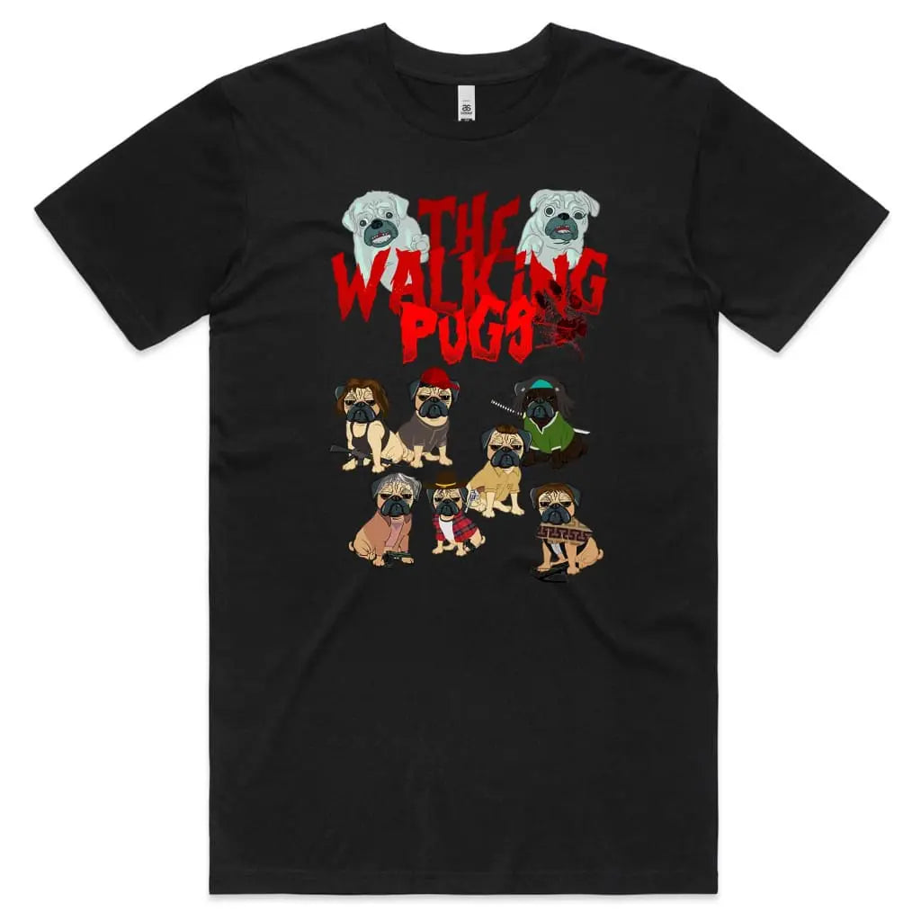 Walking Pug T-Shirt - Tshirtpark.com