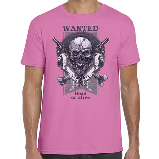 Wanted Dead Or Alive T-Shirt - Tshirtpark.com