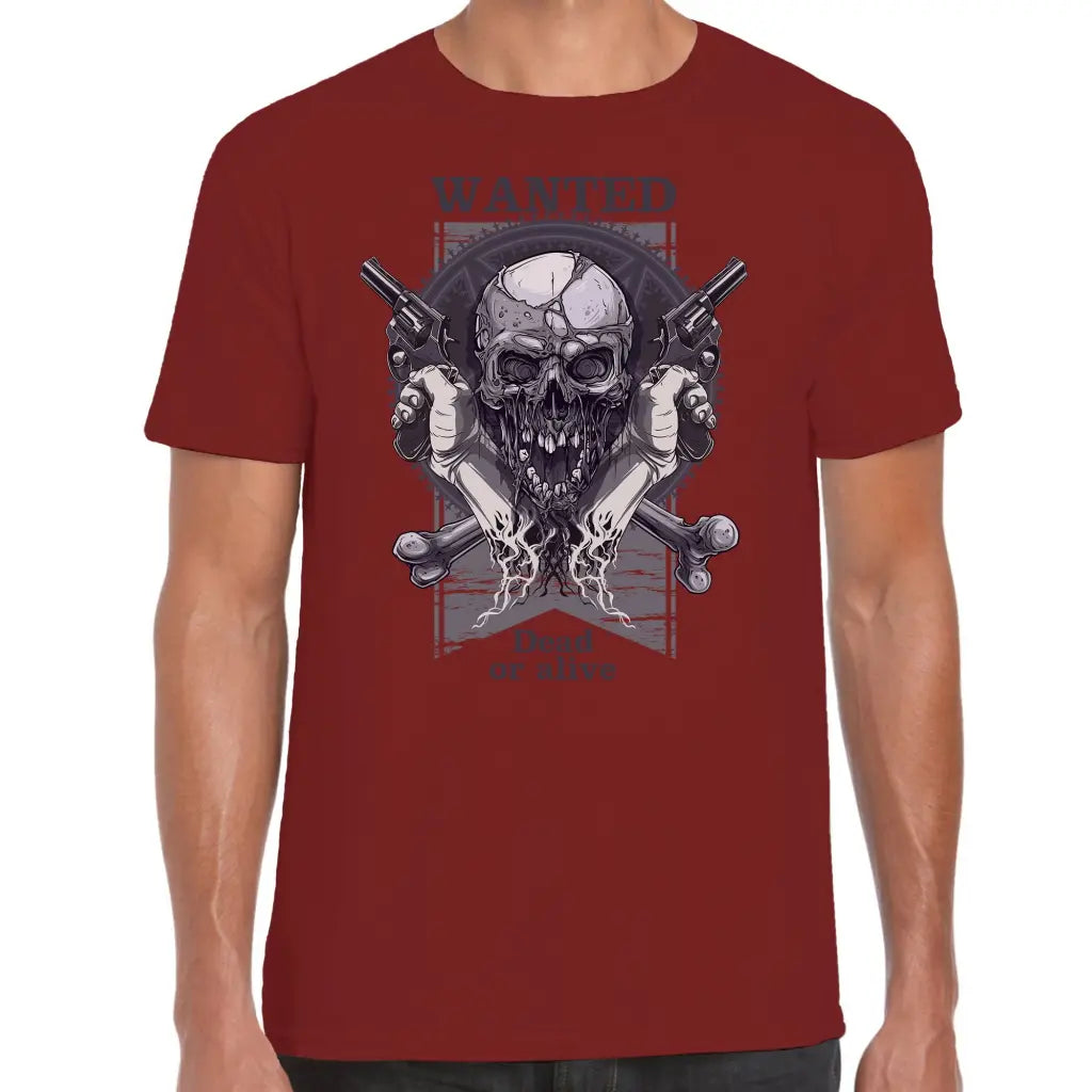 Wanted Dead Or Alive T-Shirt - Tshirtpark.com