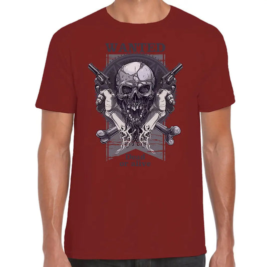 Wanted Dead Or Alive T-Shirt - Tshirtpark.com