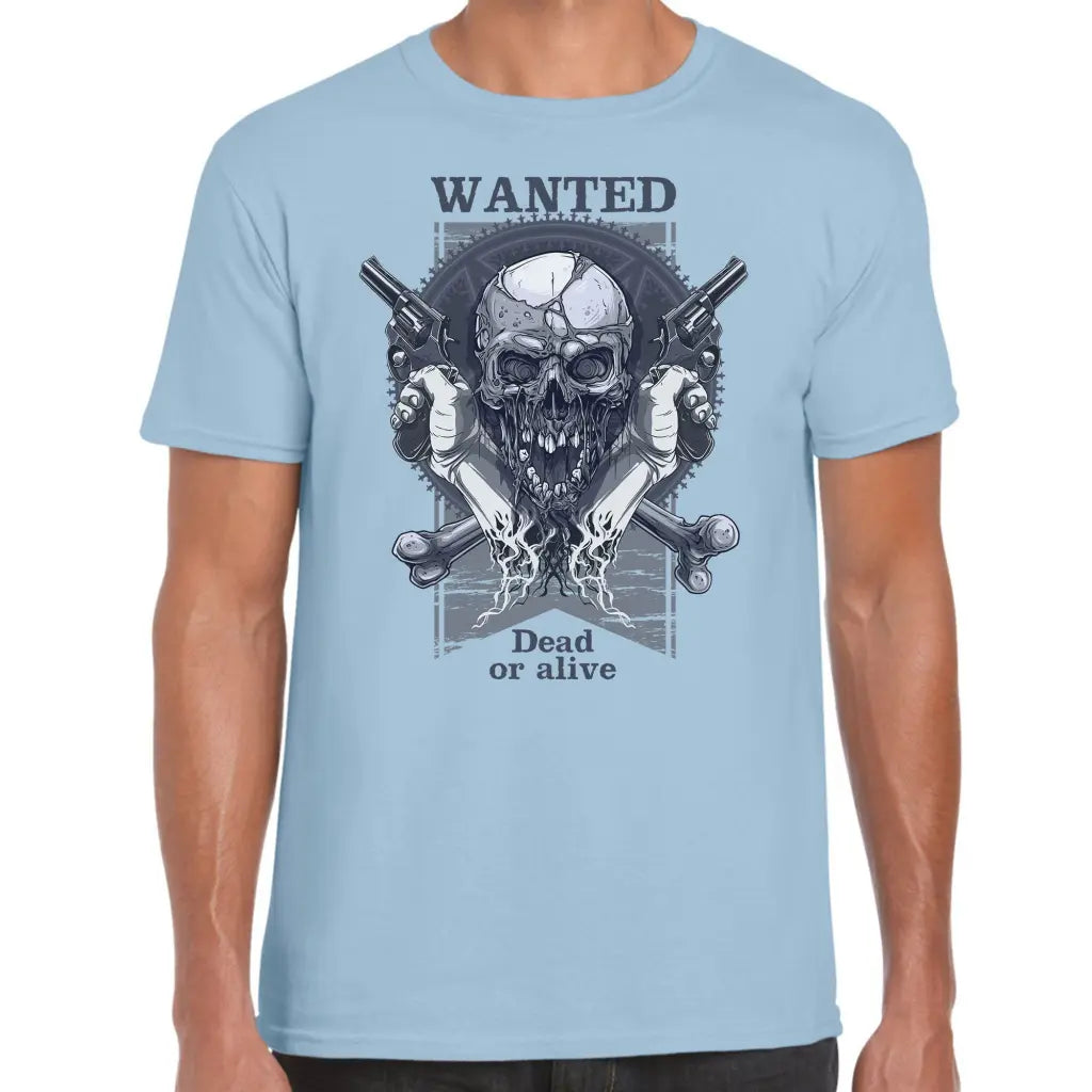 Wanted Dead Or Alive T-Shirt - Tshirtpark.com