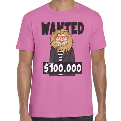 Wanted Lion T-Shirt - Tshirtpark.com