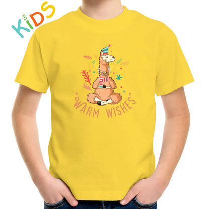 Warm Wishes Kids T-shirt - Tshirtpark.com