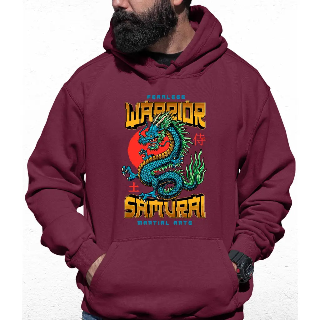 Warrior Samurai Colour Hoodie - Tshirtpark.com