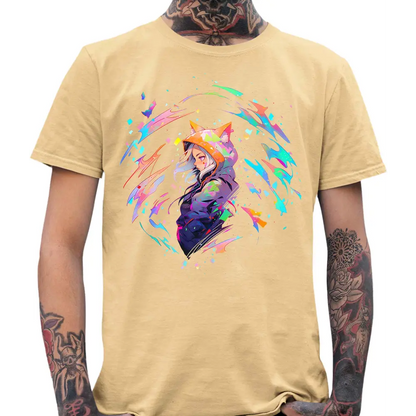 Watercolour Anime Girl T-Shirt - Tshirtpark.com