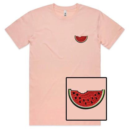 Watermelon Embroidered T-Shirt - Tshirtpark.com