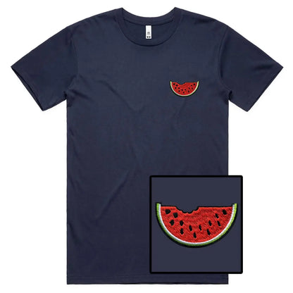 Watermelon Embroidered T-Shirt - Tshirtpark.com