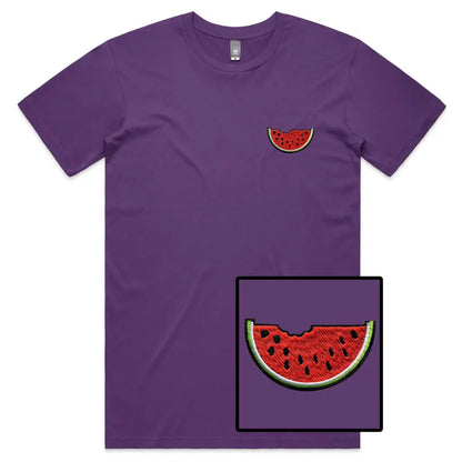 Watermelon Embroidered T-Shirt - Tshirtpark.com