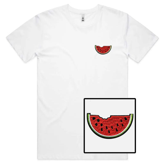 Watermelon Embroidered T-Shirt - Tshirtpark.com