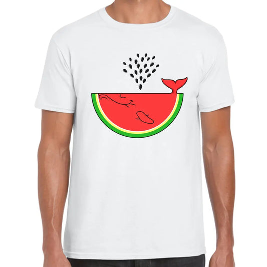 Watermelon Whale T-Shirt - Tshirtpark.com