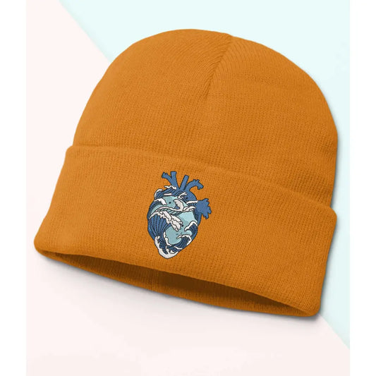 Wave Heart Beanie - Tshirtpark.com