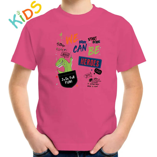 We Can Be Heroes Kids T-shirt - Tshirtpark.com